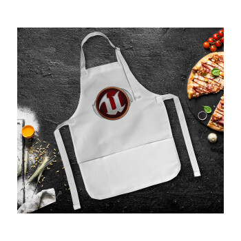 Unreal, Ποδιά Σεφ Ολόσωμη Παιδική (με ρυθμιστικά και 2 τσέπες)