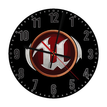 Unreal, Ρολόι τοίχου ξύλινο (30cm)