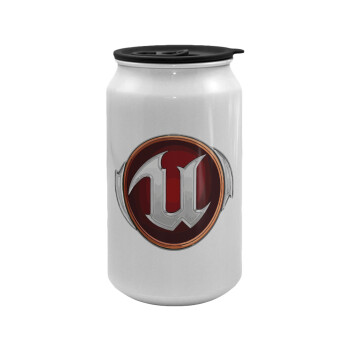 Unreal, Κούπα ταξιδιού μεταλλική με καπάκι (tin-can) 500ml