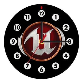 Unreal, Ρολόι τοίχου ξύλινο (20cm)