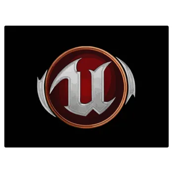 Unreal, Επιφάνεια κοπής γυάλινη (38x28cm)