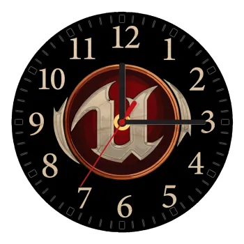 Unreal, Ρολόι τοίχου ξύλινο plywood (20cm)