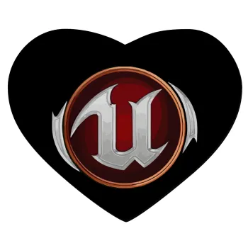 Unreal, Mousepad heart 23x20cm