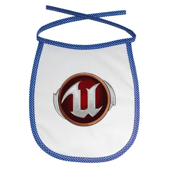 Unreal, Σαλιάρα μωρού αλέκιαστη με κορδόνι Μπλε