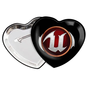 Unreal, Κονκάρδα παραμάνα καρδιά (57x52mm)