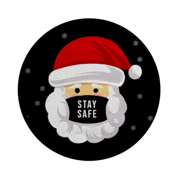 Santa stay safe, Επιφάνεια κοπής γυάλινη στρογγυλή (30cm)
