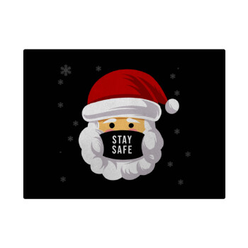 Santa stay safe, Επιφάνεια κοπής γυάλινη (38x28cm)
