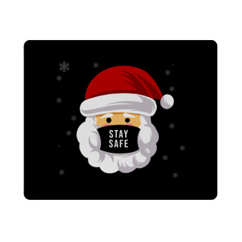 Santa stay safe, Mousepad ορθογώνιο 23x19cm