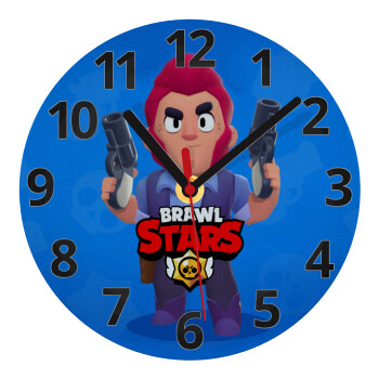 Brawl Stars Colt, Ρολόι τοίχου γυάλινο (20cm)