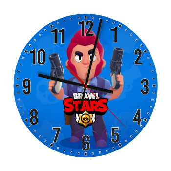 Brawl Stars Colt, Ρολόι τοίχου ξύλινο (30cm)