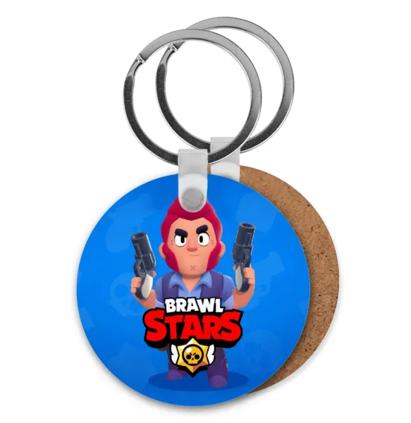 Brawl Stars Colt — Ξύλινο στρογγυλό