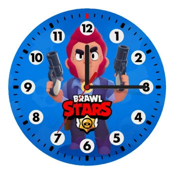 Brawl Stars Colt, Ρολόι τοίχου ξύλινο (20cm)