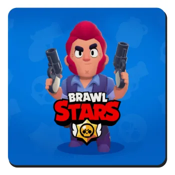 Brawl Stars Colt, Τετράγωνο μαγνητάκι ξύλινο 9x9cm
