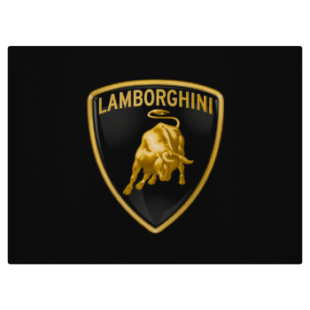 Lamborghini, Επιφάνεια κοπής γυάλινη (38x28cm)