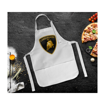 Lamborghini, Ποδιά Σεφ Ολόσωμη Παιδική (με ρυθμιστικά και 2 τσέπες)