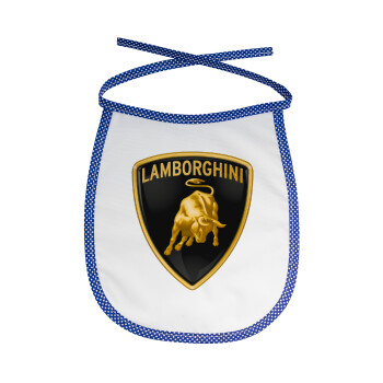Lamborghini, Σαλιάρα μωρού αλέκιαστη με κορδόνι Μπλε