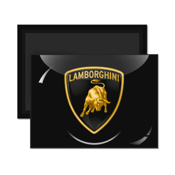 Lamborghini, Ορθογώνιο μαγνητάκι ψυγείου διάστασης 9x6cm
