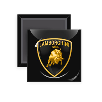 Lamborghini, Μαγνητάκι ψυγείου τετράγωνο διάστασης 5x5cm