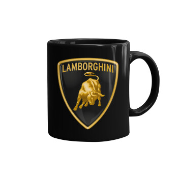 Lamborghini, Κούπα Μαύρη, κεραμική, 330ml