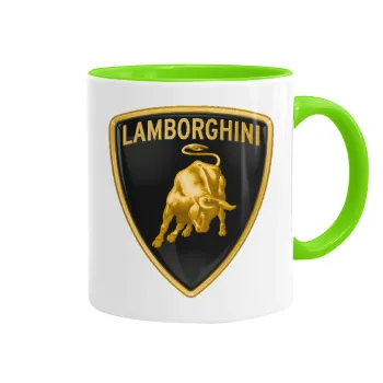 Lamborghini, Κούπα χρωματιστή βεραμάν, κεραμική, 330ml