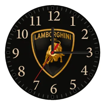 Lamborghini, Ρολόι τοίχου ξύλινο plywood (20cm)