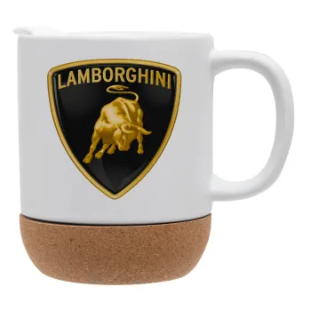 Lamborghini, Ceramic coffee mug Cork (MAT), 330ml