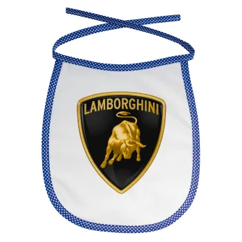 Lamborghini, Σαλιάρα μωρού αλέκιαστη με κορδόνι Μπλε