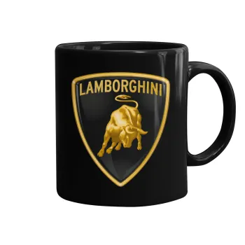 Lamborghini, Mug black, ceramic, 330ml