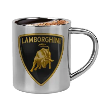 Lamborghini, Double-wall metal cup for espresso (220ml)