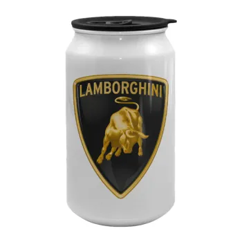 Lamborghini, Κούπα ταξιδιού μεταλλική με καπάκι (tin-can) 500ml