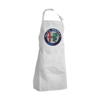 Alfa Romeo, Adult Chef Apron (with sliders and 2 pockets)
