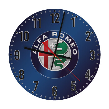 Alfa Romeo, Ρολόι τοίχου ξύλινο (30cm)