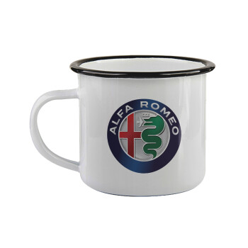 Alfa Romeo, Κούπα εμαγιέ με μαύρο χείλος 360ml