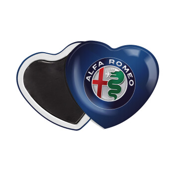 Alfa Romeo, Μαγνητάκι καρδιά (57x52mm)