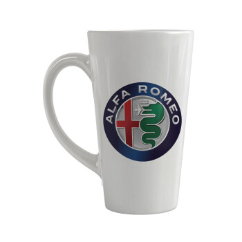 Alfa Romeo, Κούπα κωνική Latte Μεγάλη, κεραμική, 450ml