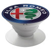 Alfa Romeo, Pop Socket Λευκό Βάση Στήριξης Κινητού στο Χέρι