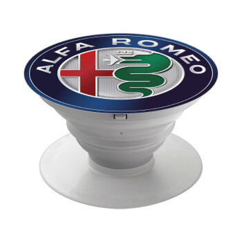 Alfa Romeo, Phone Holders Stand  Λευκό Βάση Στήριξης Κινητού στο Χέρι