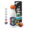 Bascetball Metal mug thermos, double wall, 550ml