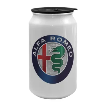 Alfa Romeo, Κούπα ταξιδιού μεταλλική με καπάκι (tin-can) 500ml