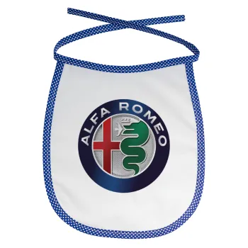 Alfa Romeo, Σαλιάρα μωρού αλέκιαστη με κορδόνι Μπλε