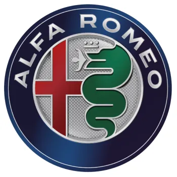 Alfa Romeo, Mousepad Round 20cm