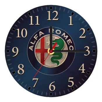 Alfa Romeo, Ρολόι τοίχου ξύλινο plywood (20cm)