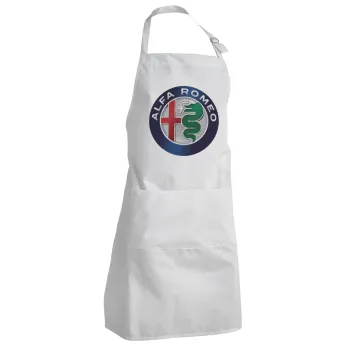 Alfa Romeo, Adult Chef Apron (with sliders and 2 pockets)