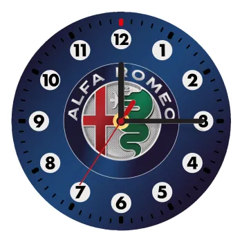 Alfa Romeo, Ρολόι τοίχου ξύλινο (20cm)