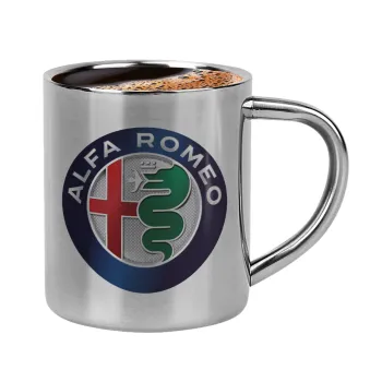 Alfa Romeo, Double-wall metal cup for espresso (220ml)