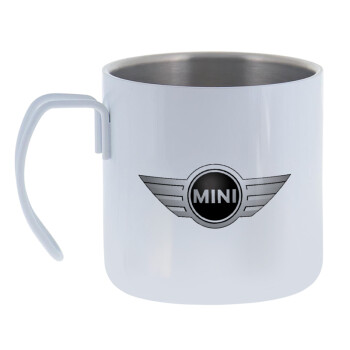 mini cooper, Mug Stainless steel double wall 400ml