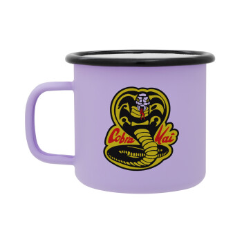 Cobra Kai Yellow, Κούπα Μεταλλική εμαγιέ ΜΑΤ Light Pastel Purple 360ml