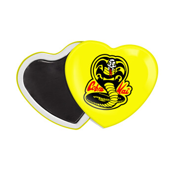 Cobra Kai Yellow, Μαγνητάκι καρδιά (57x52mm)