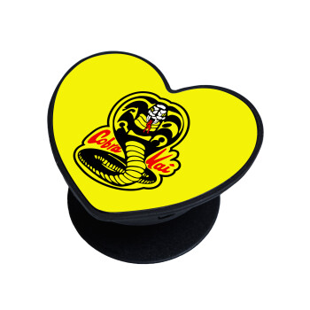 Cobra Kai Yellow, Phone Holders Stand  καρδιά Μαύρο Βάση Στήριξης Κινητού στο Χέρι