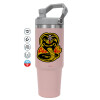 Pink color, 890ml (30oz) stainless Steel Tumbler with Handle